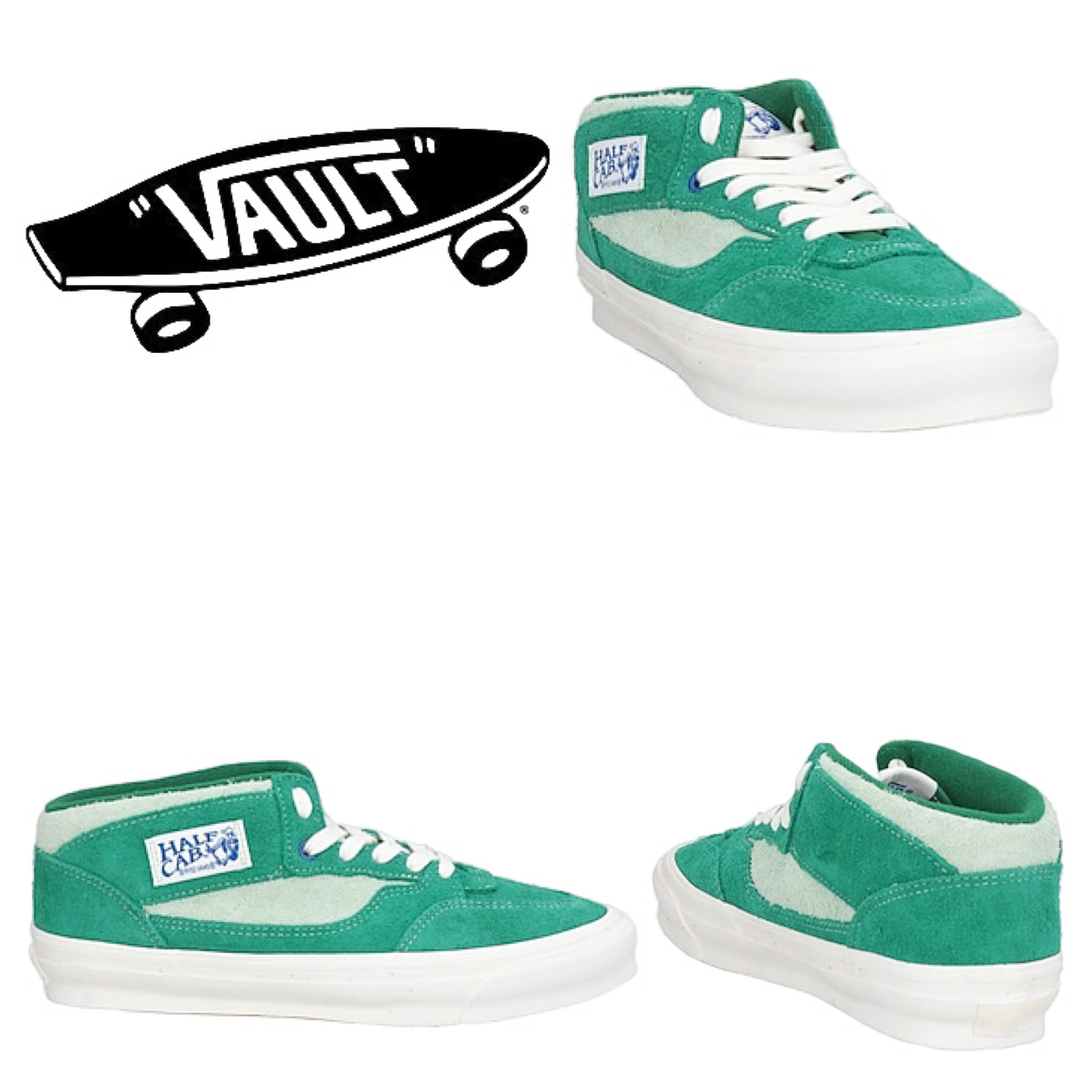 Vans Vault メンズスニーカー グリーン