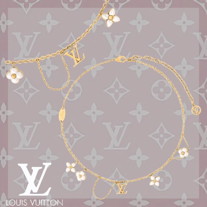 【フェミニン☆国内発】LV フローラグラム・ネックレス