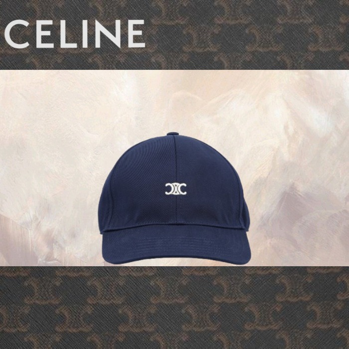 【CELINE】セリーヌ 2025ss キャップ ネイビー