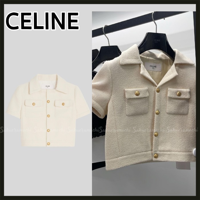 【CELINE】人気沸騰！lady'sクロップド チェルシージャケット