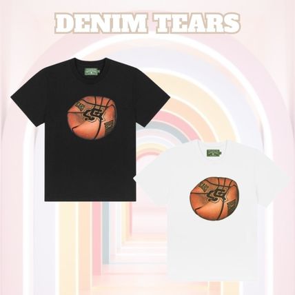 【Denim Tears】ADG Inc. メッシュ バーシティ Tシャツ グリーン DenimTears】ADG Inc. メッシュ バーシティ ティー グリーン