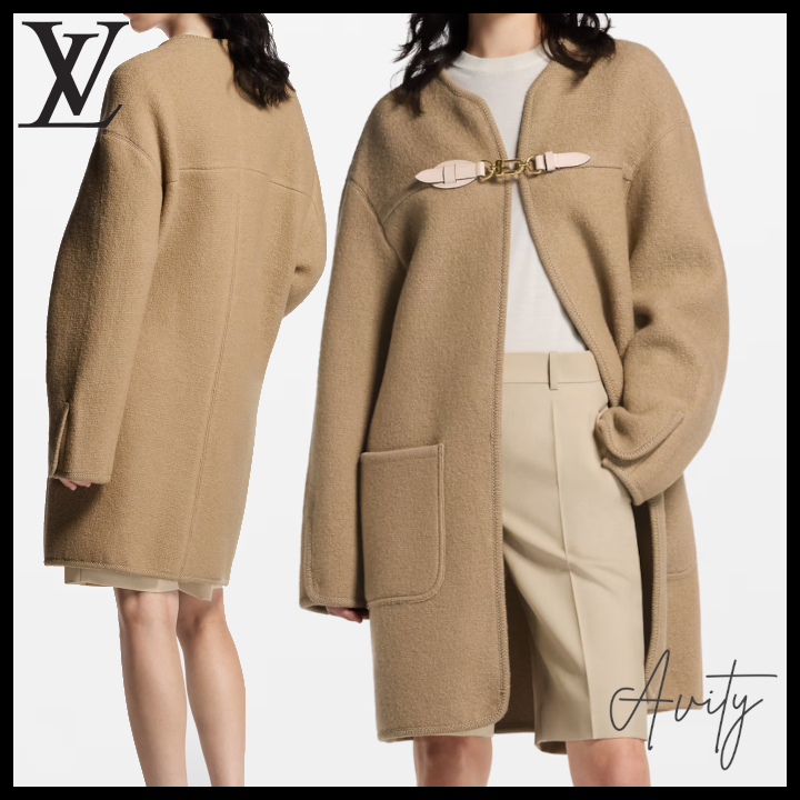 【フォルムが可愛い♪】Louis Vuitton ボクシーコート