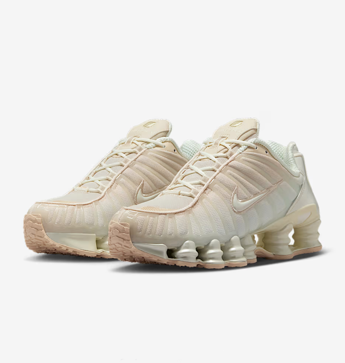 NIKE ☆ Shox TL ‘Pearl White‘
