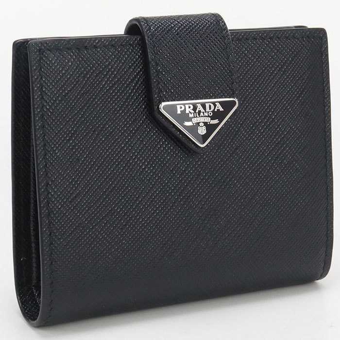 PRADA 二折財布 2MO008 2DYG F0002【ランク：S】