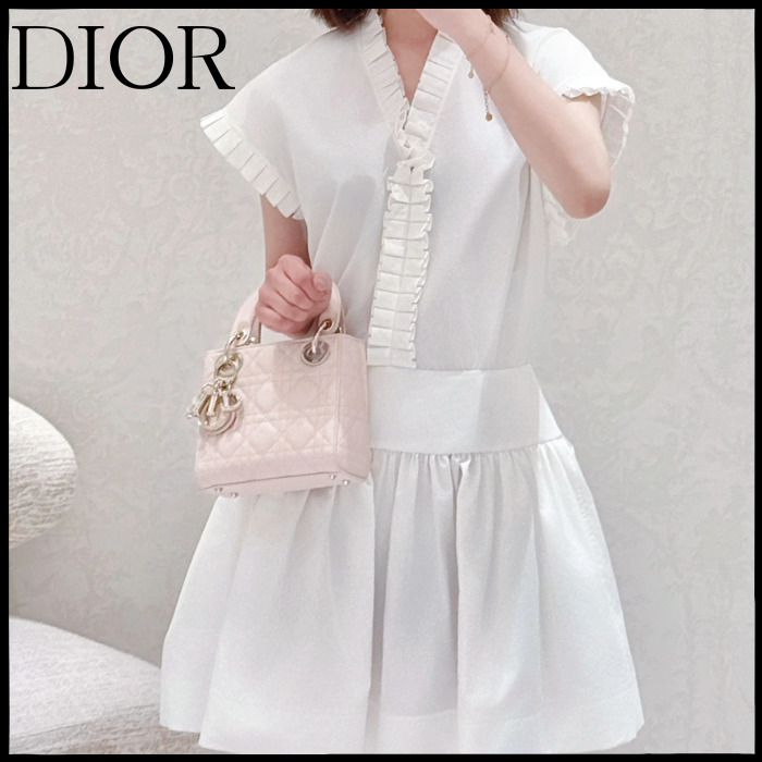 【フェミニン×清楚♡】DIOR ショートフレアドレス