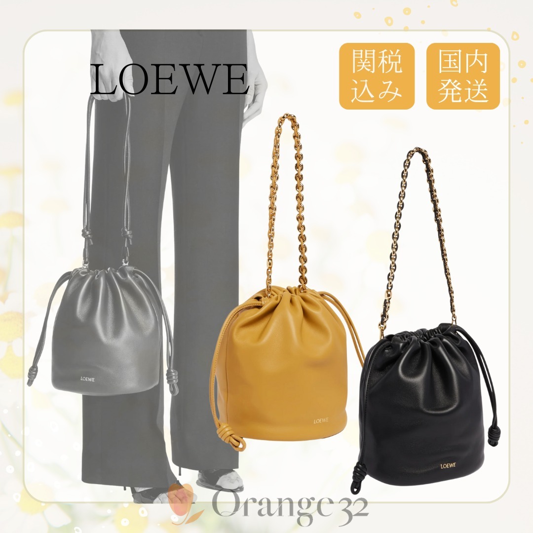 【LOEWE】フラメンコパース メローナパラム バスケット バッグ
