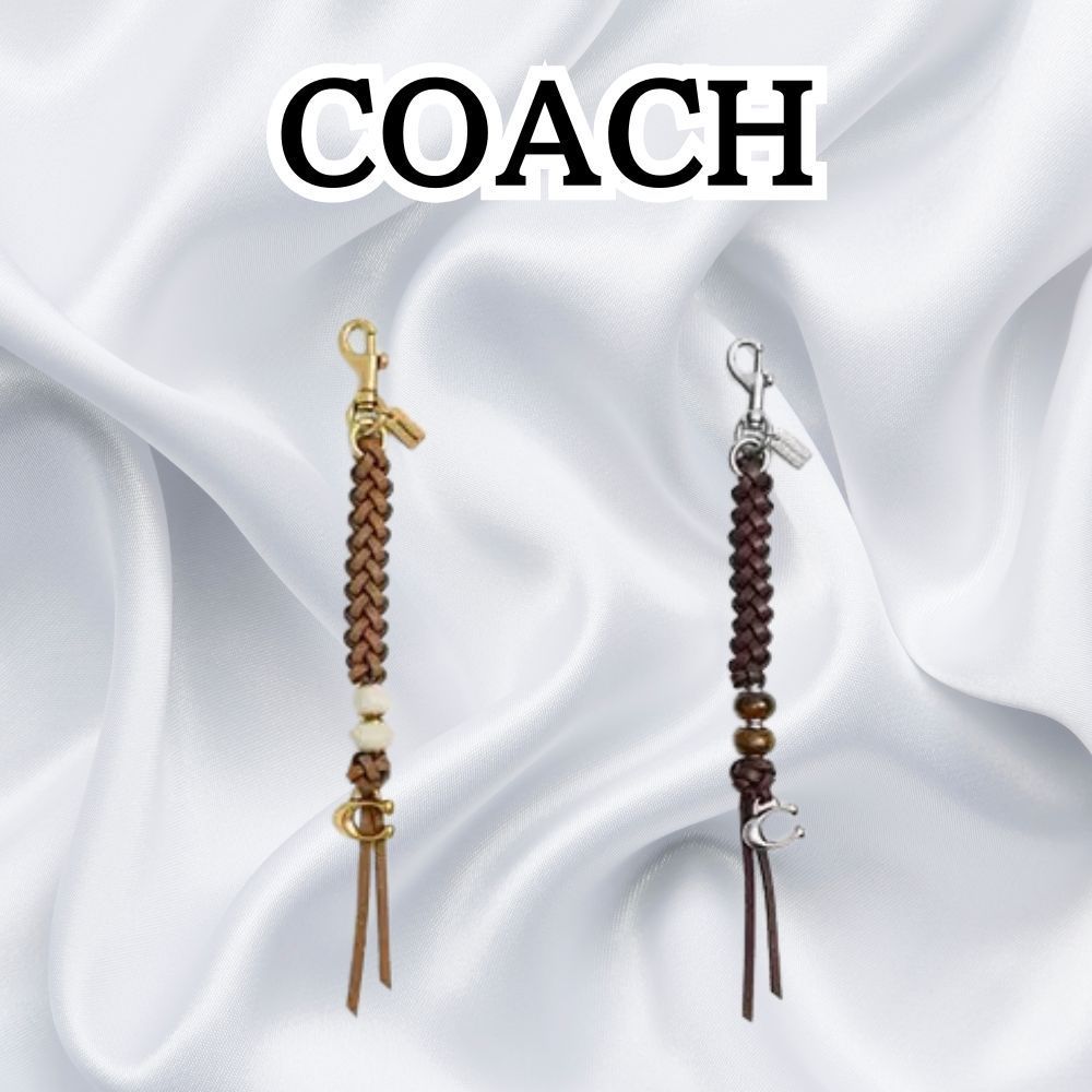 COACH☆ヘリテージ ビーズ バッグ チャーム
