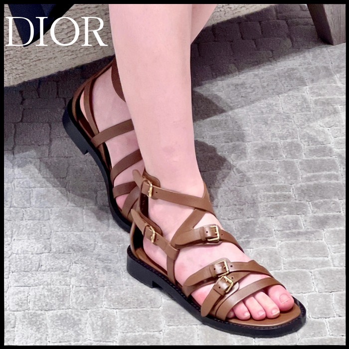 【足元からお洒落を！】DIOR L'Amazone Dior サンダル