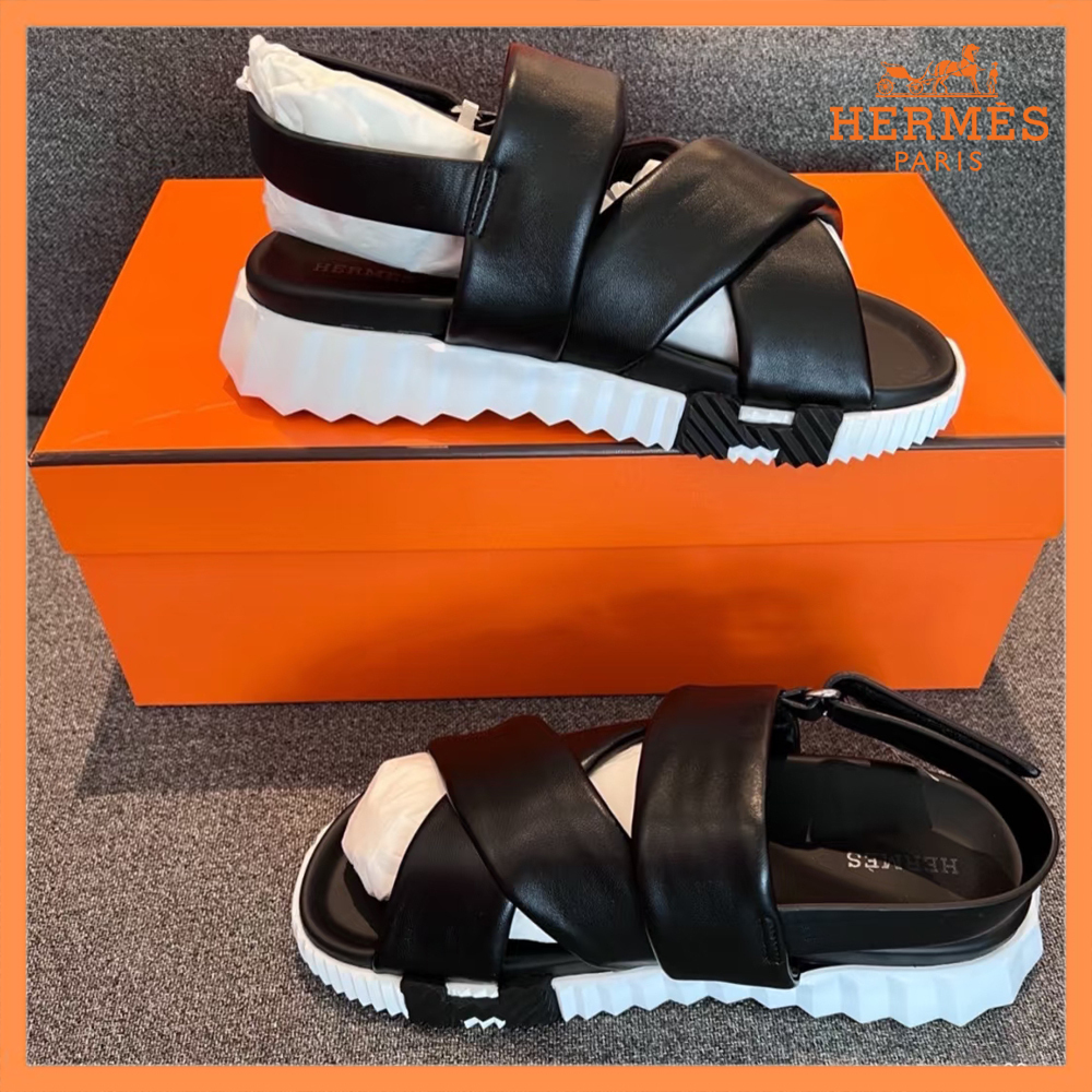 【HERMES★歩きやすい】 サンダル エレクトリック