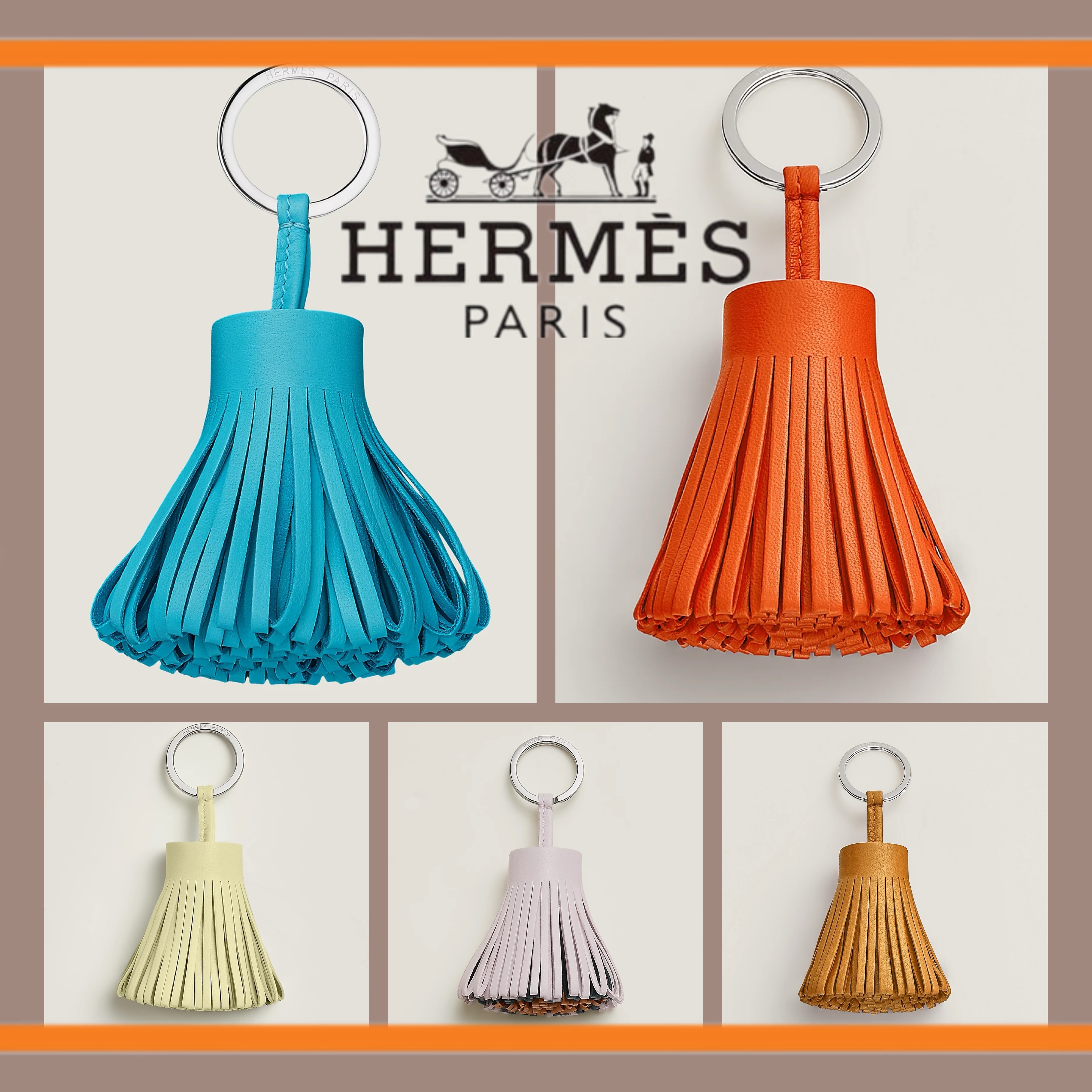 Hermes カルメンキーホルダー