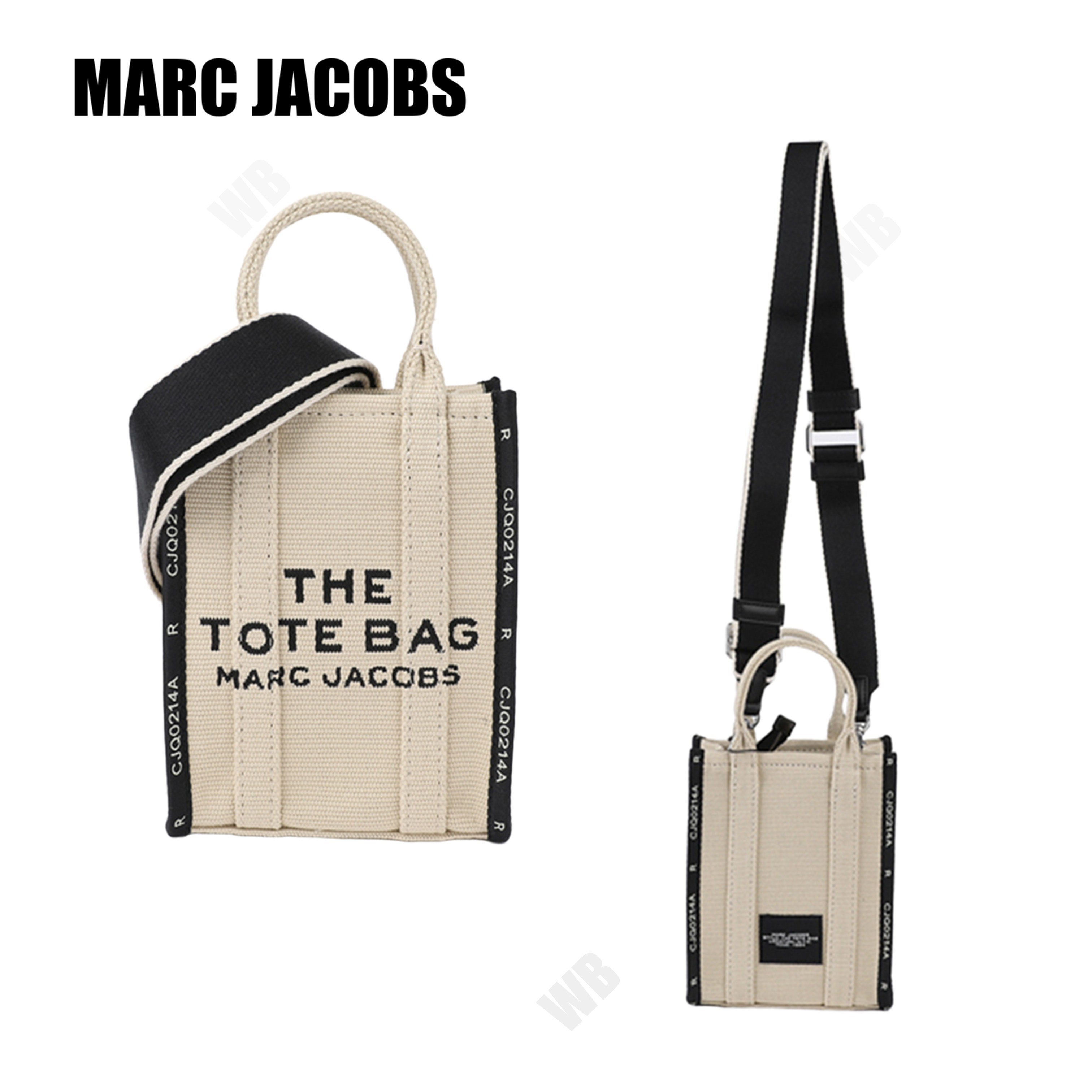 [MARC JACOBS] ミニ ジャカード トートバッグ ☆送料込☆