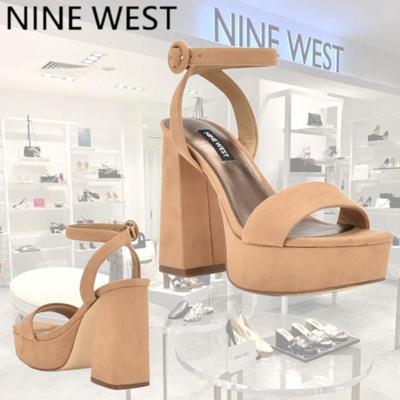 【NINE WEST】Jans プラットフォーム サンダル
