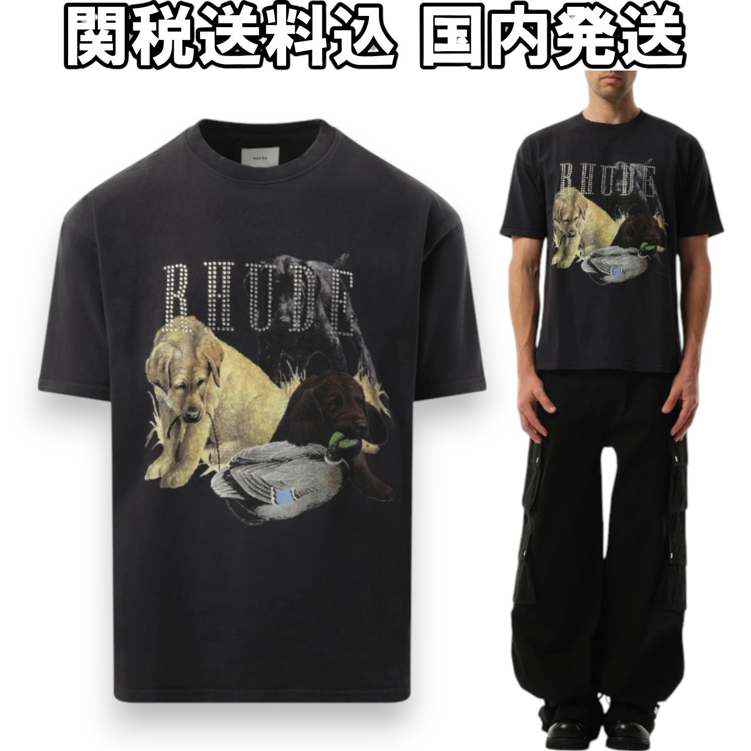 関税送料込み【RHUDE】ルード Tシャツ