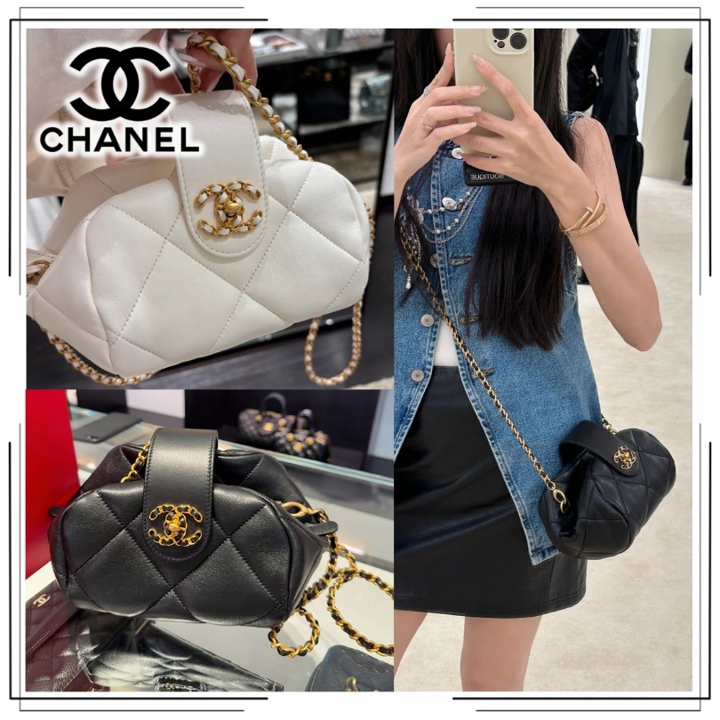 手元を彩るバッグ【CHANEL】カフバッグ
