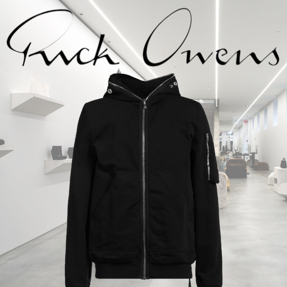 【周りと差がつく】Rick Owens スウェット パーカー メンズ