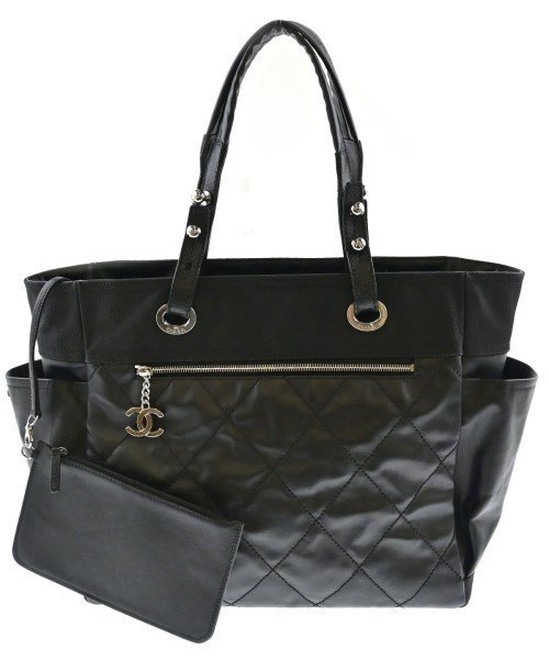 CHANEL シャネル ハンドバッグ 黒 - 4500125E0082