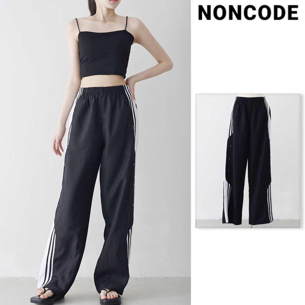 【NONCODE】Jour side track pants