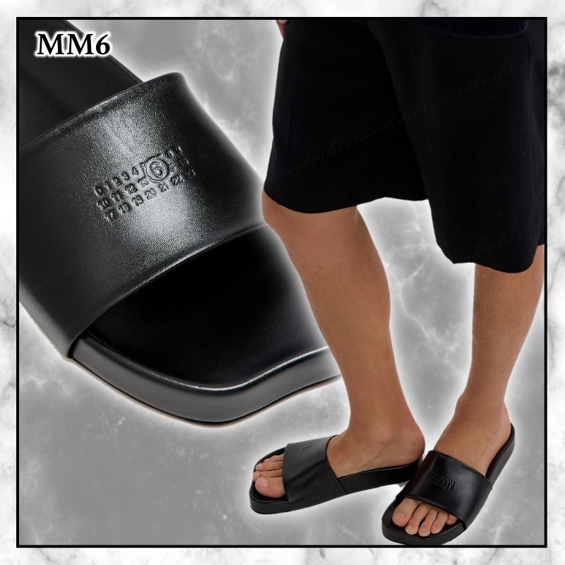 ◆MM6 Maison Margiela◆Anatomic フラットサンダル/Black◆