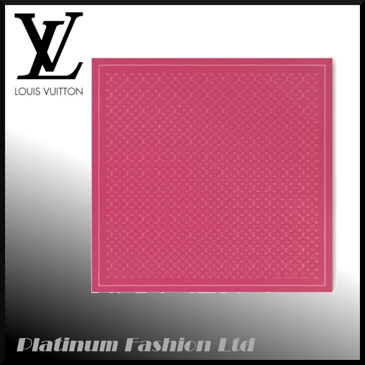 海外限定品◆関税なし【LOUIS VUITTON】ショール シャドウグラム