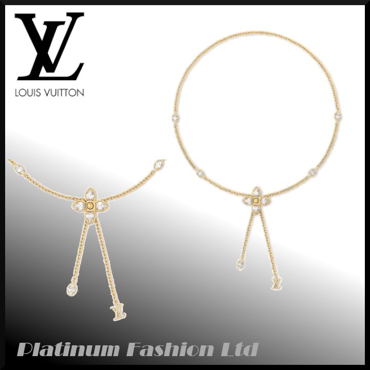 海外限定品◆関税なし【LOUIS VUITTON】LV Dazzle Necklace