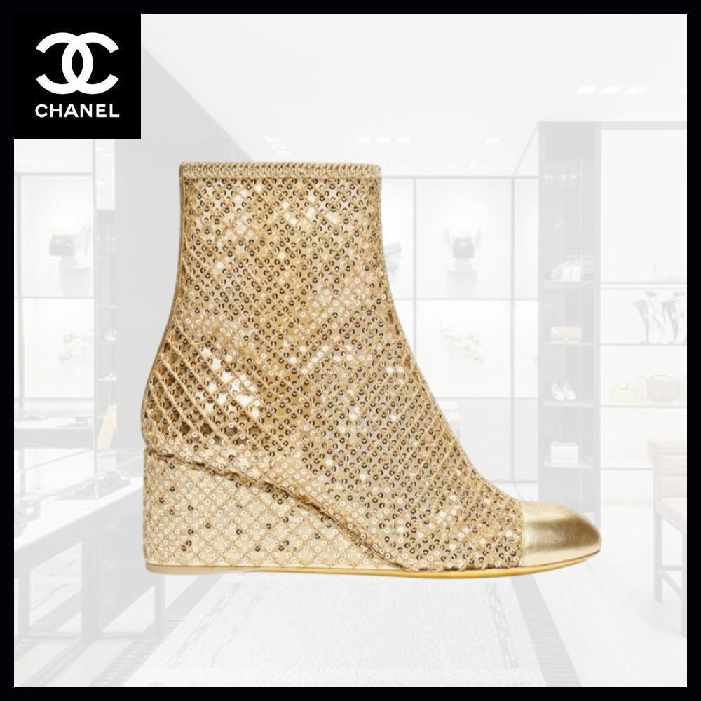【エレガントで素敵★】CHANEL ブーツ 25メティエダール