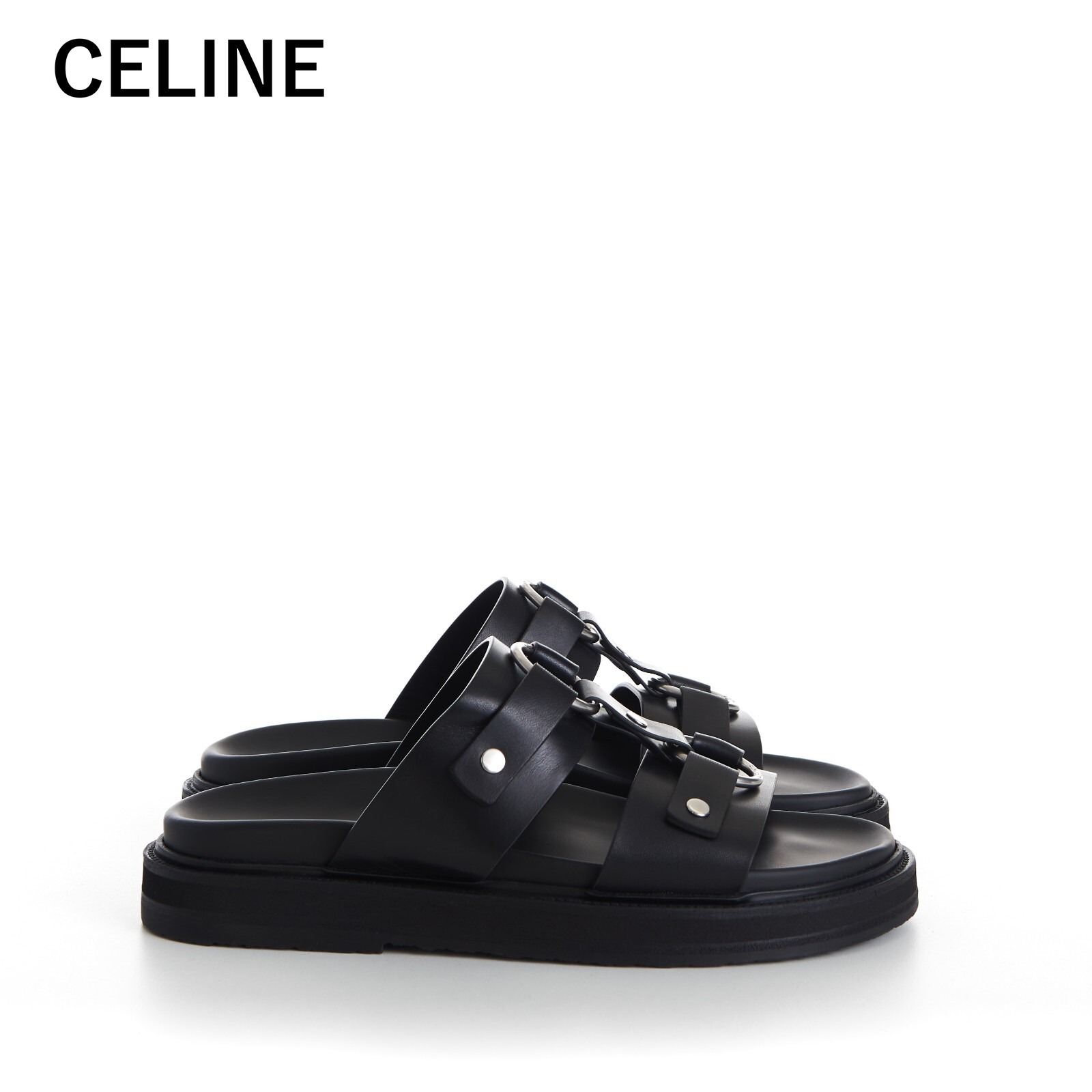 CELINE セリーヌ TIPPI レザーサンダル
