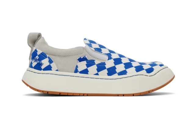 ADER error（アーダーエラー）ブルー＆ホワイト スニーカー