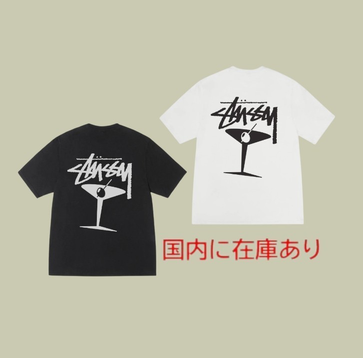 国内発送 Stussy☆ Martini Tee  ユニセックス