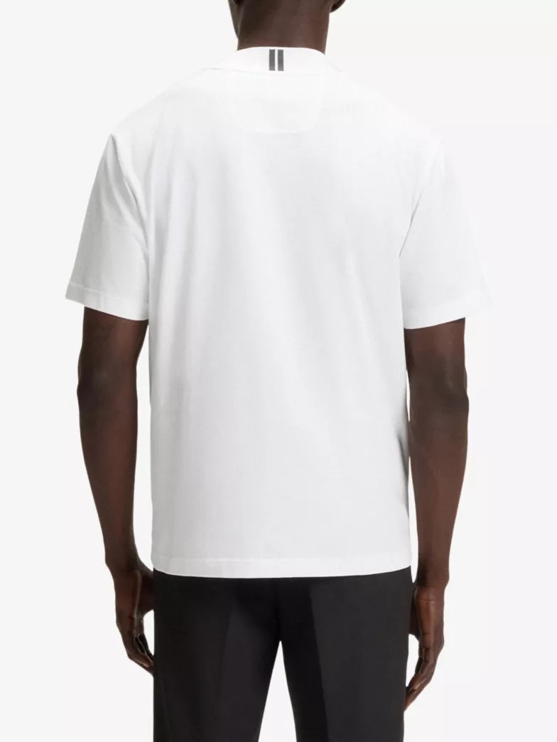 《シンプルに魅せる》HUGOBOSS 半袖 ストレッチコットン Tシャツ