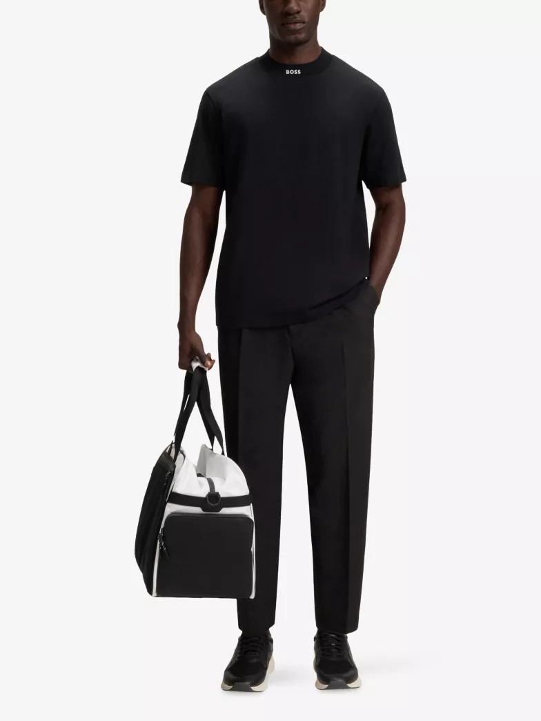 《シンプルに魅せる》HUGOBOSS 半袖 ストレッチコットン Tシャツ