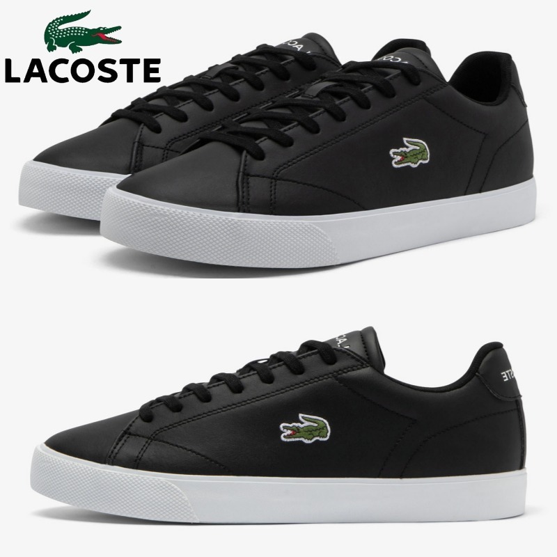 ☆送料無料☆ LACOSTE Lerond Set LEATHER SNEAKERS ☆