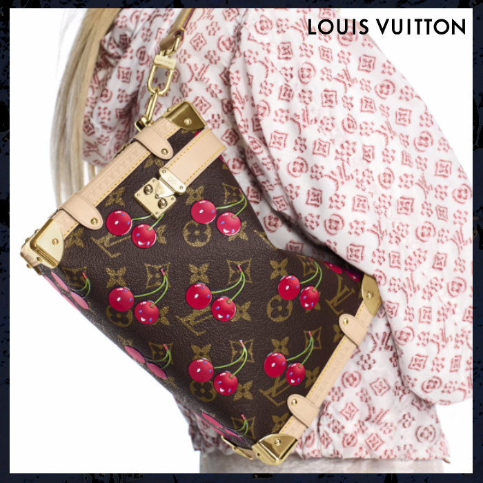 Louis Vuitton《LV × TM サイドトランク MM》モノグラム 直営店