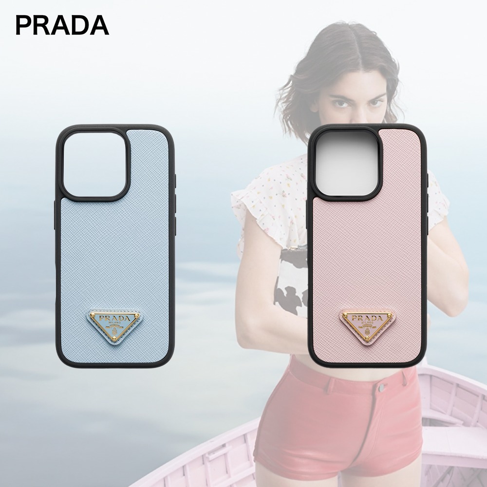 【希少】PRADA iPhone 16 Pro サフィアーノレザー ケース 2色
