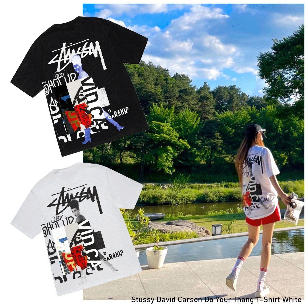 関税/送料込 ★ Stussy David Carson Do Your Thang T-Shirt