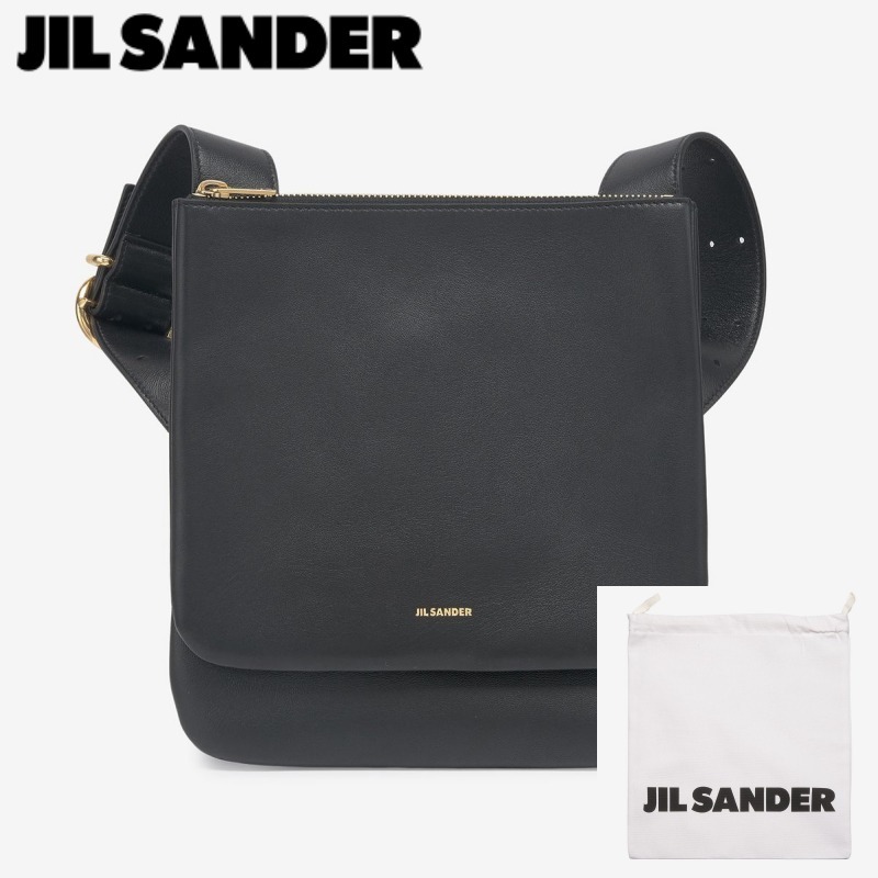 ★Jil Sander★オンブラショルダーバッグ ブラック J08WD0022P48