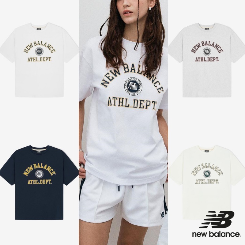 【NEW BALANCE】カレッジ クラブ 半袖Tシャツ