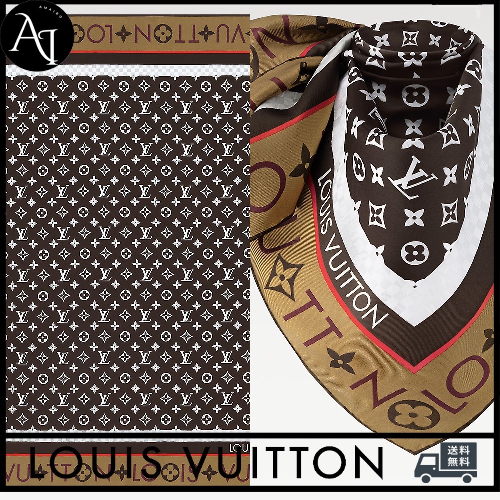 [SALE]ヴィトン Vuitton カレ90・モノグラム インフィニティ
