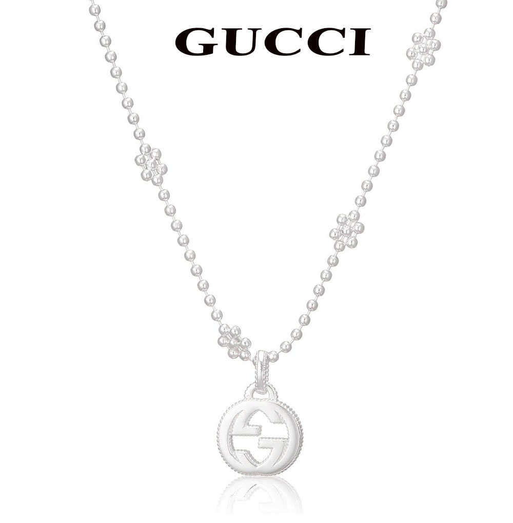 GUCCI ● フラワー ダブルG ネックレス