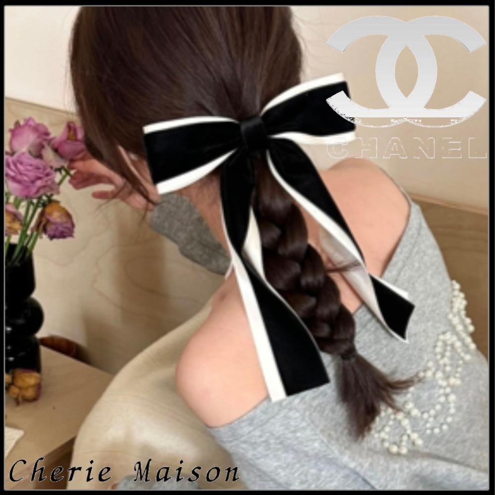 【上品＆エレガント】CHANEL バレッタ リボン
