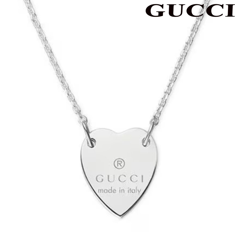 GUCCI ● トレードマーク ハート ネックレス