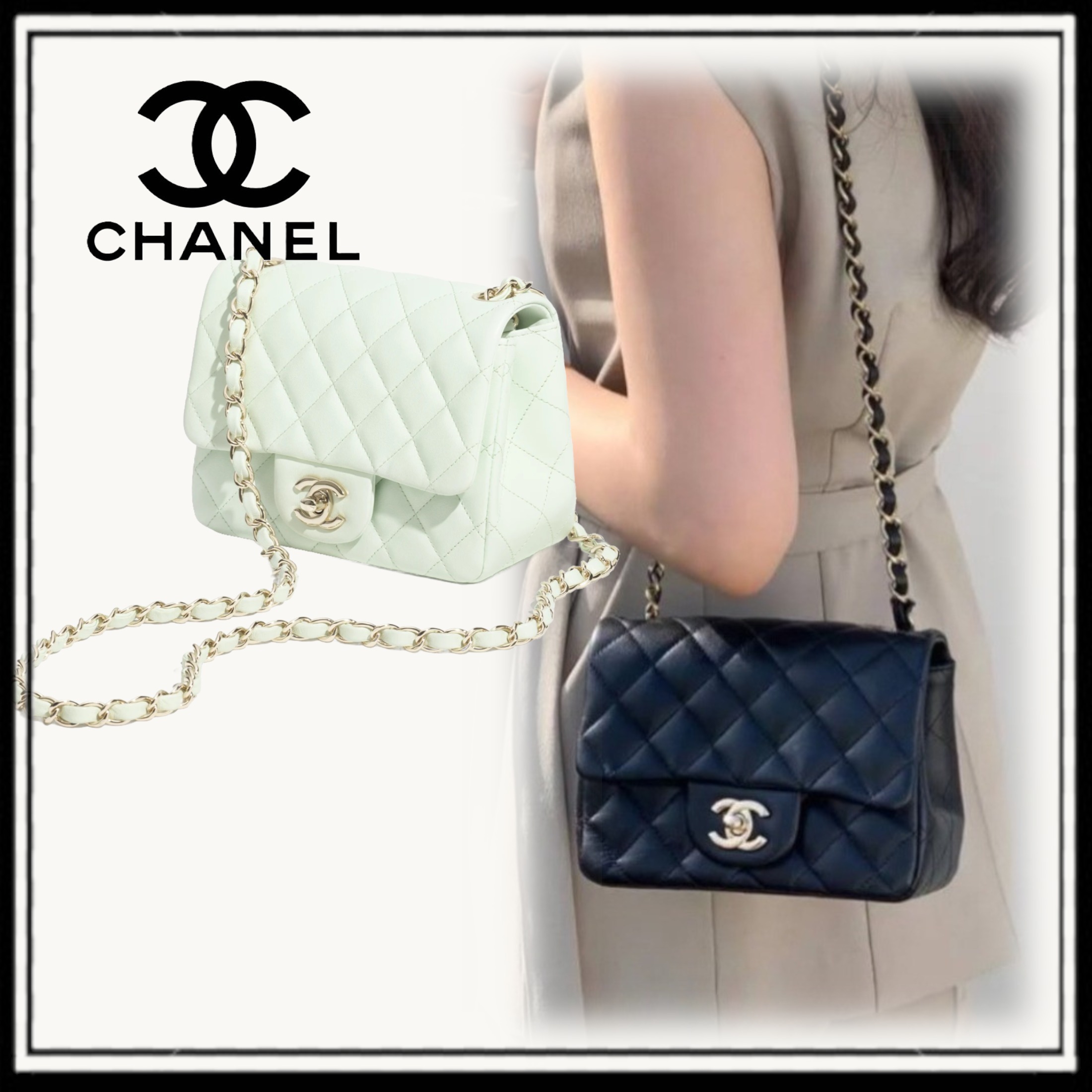 永遠の憧れ【CHANEL】 ミニ クラシック ハンドバッグ ショルダー