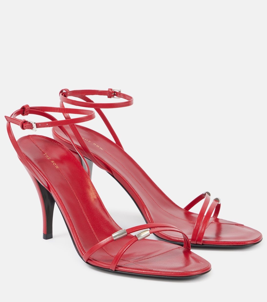 サンダル・ミュール The Row Cleo Bijoux leather sandals