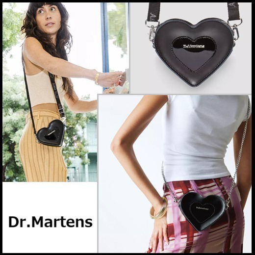 Dr Martens☆ミニ ハート レザー ショルダーバッグ