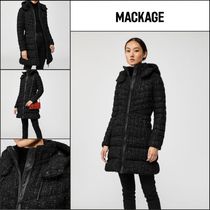 【Mackage】LARA-TW Lara TW Down Tweed Coat
