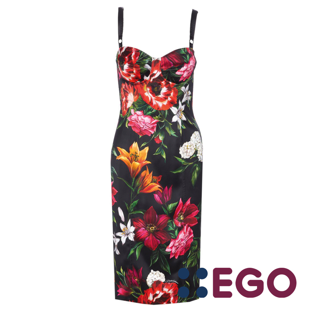 ワンピース FLORAL PRINT DRESS