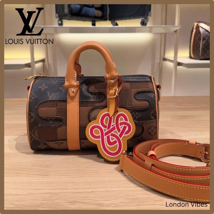 Nigoコラボ LouisVuitton キーポル ショルダーバッグ 25
