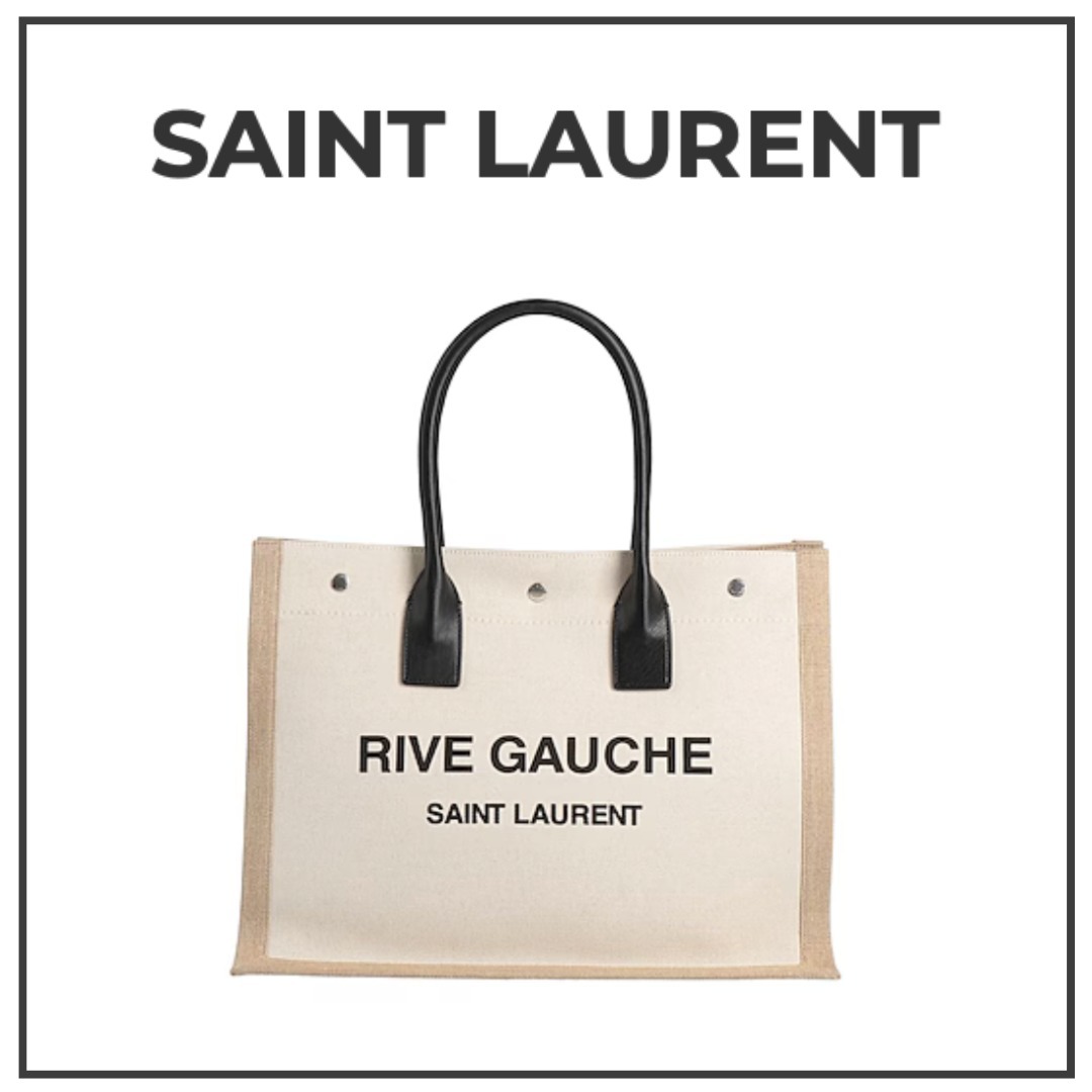 関税送料込み【SAINT LAURENT】 トートバッグ ラージ ベージュ