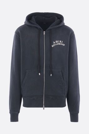 AMIRI* アミリ ロゴ フード付き スウェットパーカー 長袖 送関込 ☆関税・送料込み【AMIRI】アミリ ロゴ フーディ パーカー