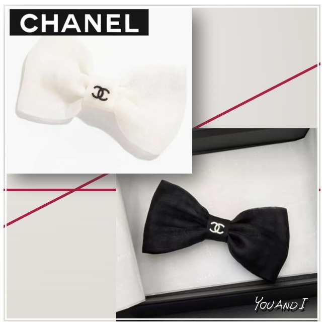 《可愛らしさ溢れる♪》【CHANEL】2025年春夏  ボウ バレッタ
