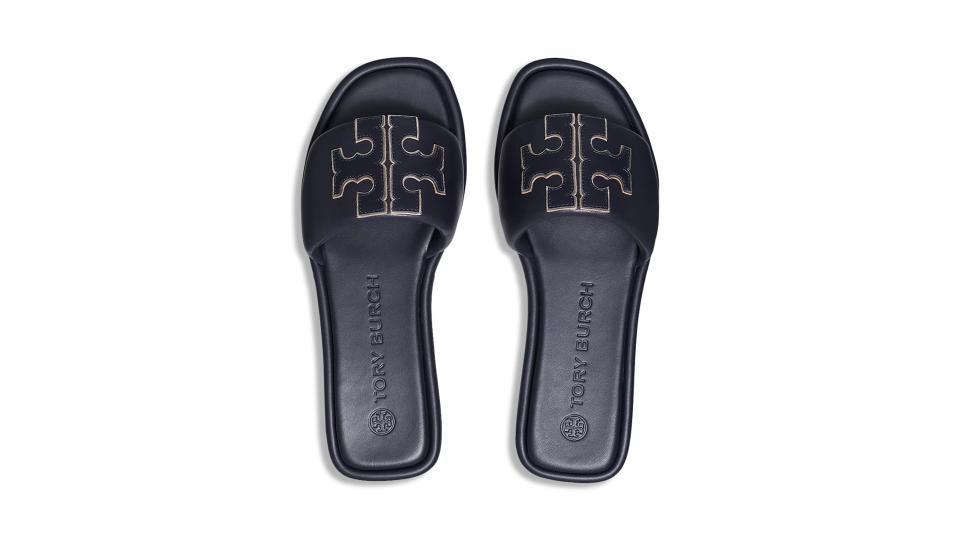 【Tory Burch】Women's Double T Sport Slide Sandals